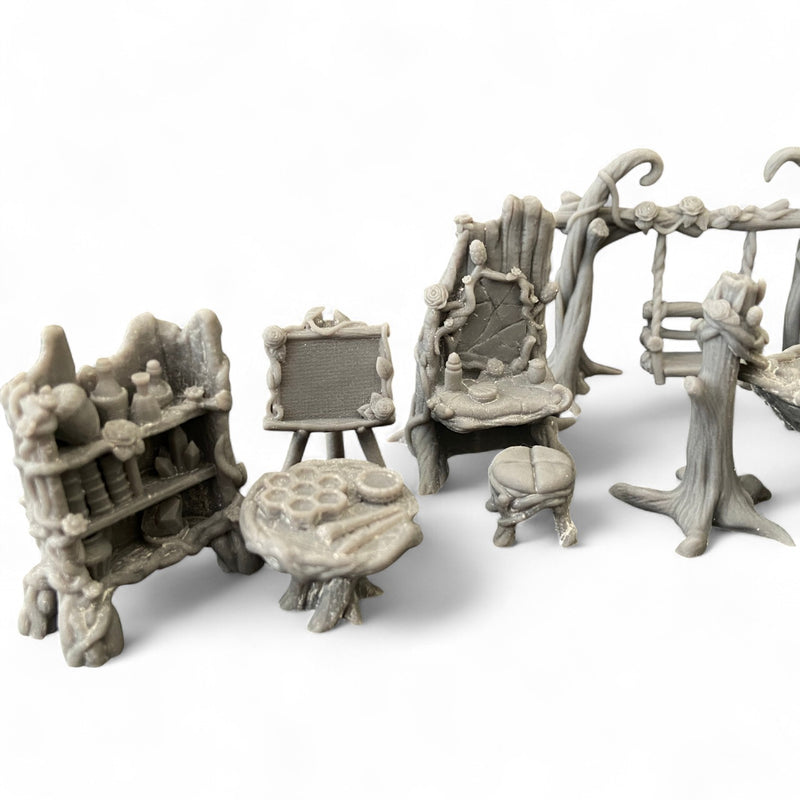 Wood Elves Furniture - Only-Games