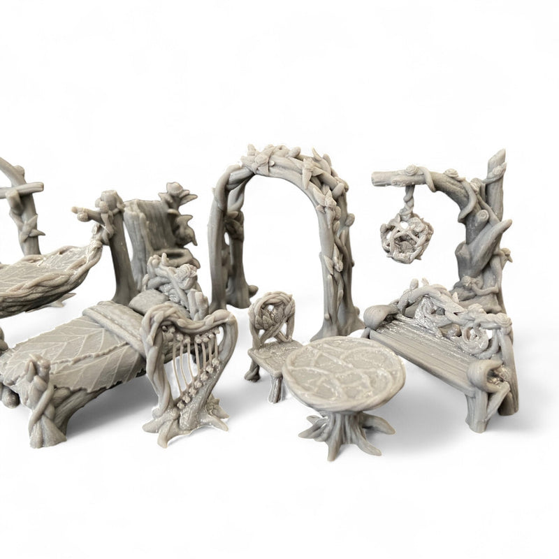 Wood Elves Furniture - Only-Games