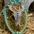 DRAGON SKULL FRAMED DECOR