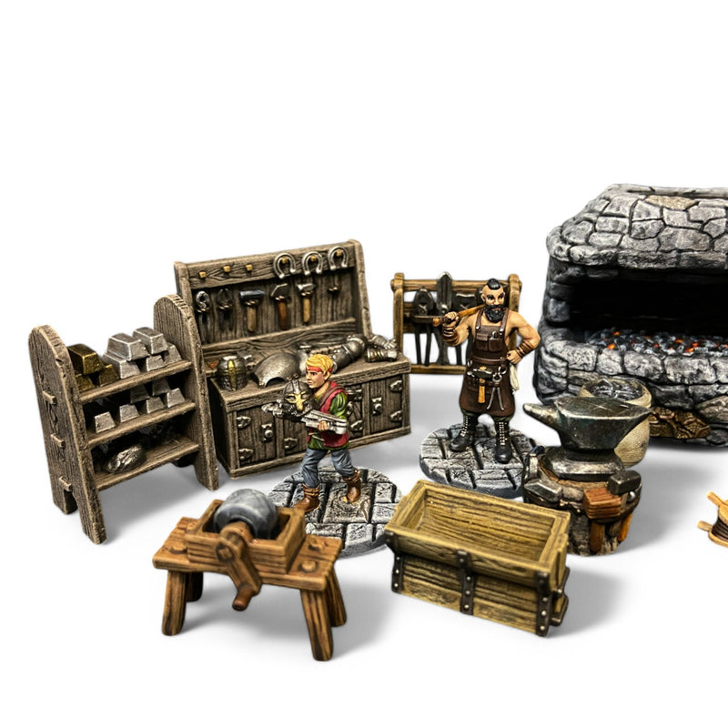 Medieval Blacksmith - Only-Games