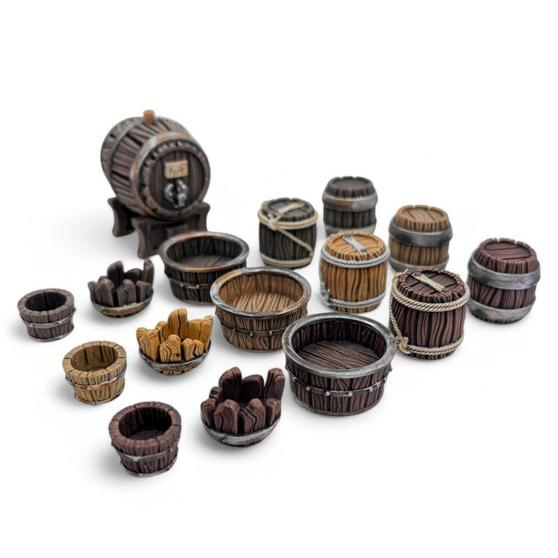 Wooden barrels