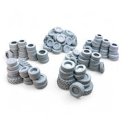 Tire barricades - Only-Games
