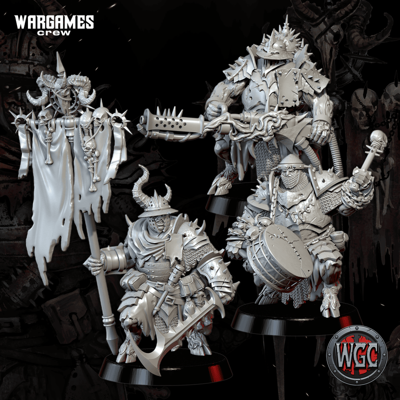 Infernal Sergeants Command x3 (YokeFiends)