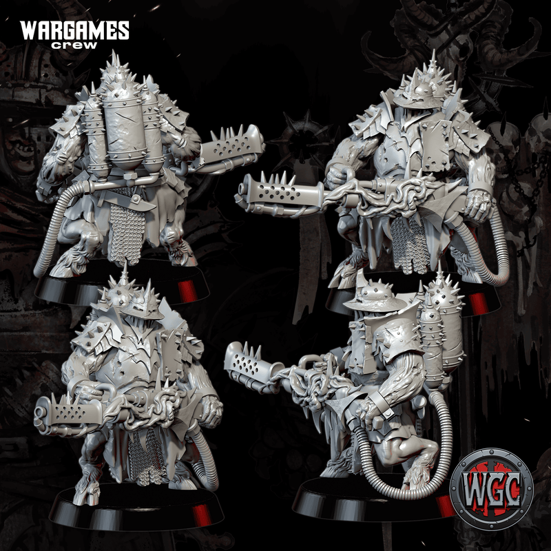 Infernal Sergeants Command x3 (YokeFiends)