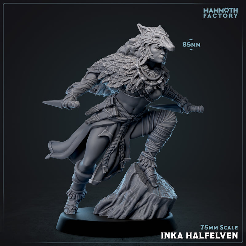 Inka Halfelven 75mm Scale - Only-Games