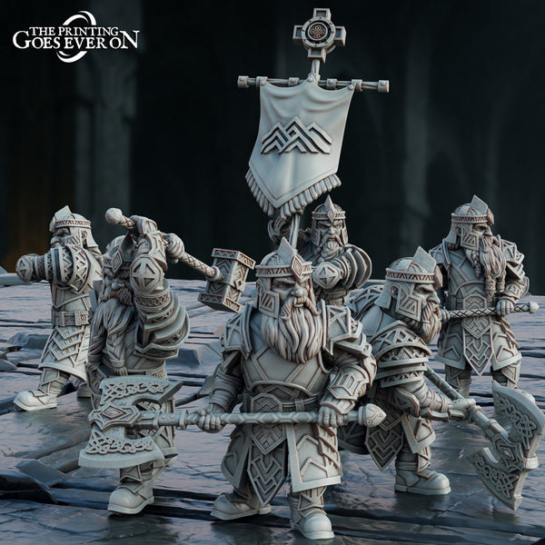 Steelvein Vanguard - Dwarf Heavy Infantry