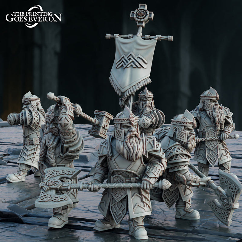 Steelvein Vanguard - Dwarf Heavy Infantry