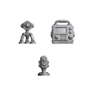 32mm Tabletop Scenery Industrial Sci-fi Basing Bits Pack