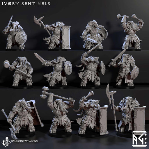 Ivory Sentinels (Elephorim Ivory Sentinels) - Only-Games