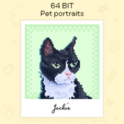 64 BIT Pet Portraits - Only-Games