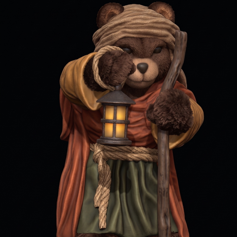 Heartwarming Christmas Magic: The Bear Family Nativity Set - Only-Games