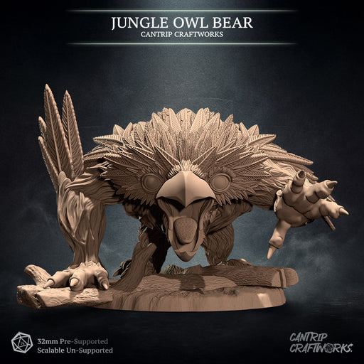 Jungle Owl Bear - Only-Games