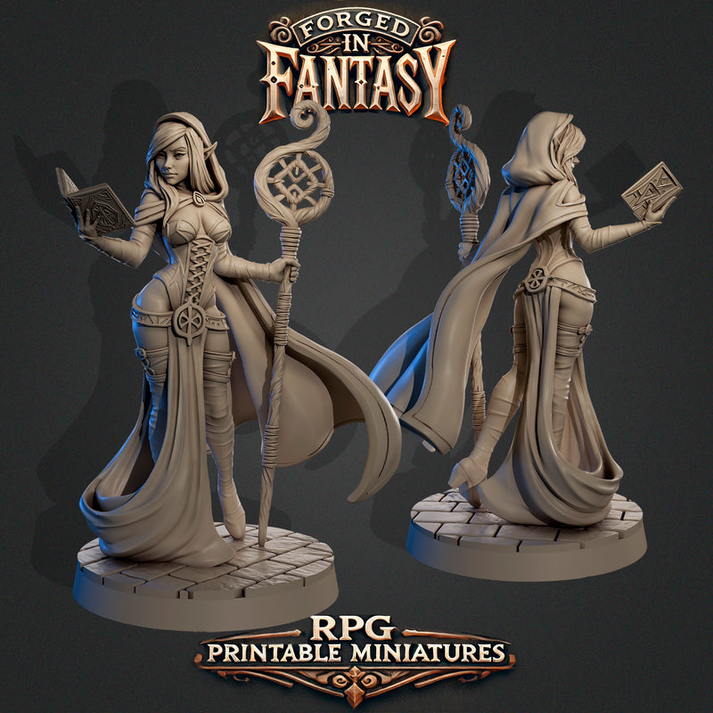 RPG Fantasy-Kara-Dark Elf -75mm - Only-Games