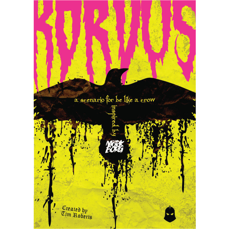 Korvus- a Mörk Borg inspired expansion for Be Like A Crow - Only-Games