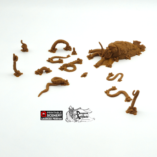 Kraken Monster - The Lost Islands - Printable Scenery Wargaming Terrain D&D, DnD Pirates - Only-Games