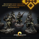 25mm Round Slotted Bases for Wargaming Miniatures | Durable Plastic | Compatible with Popular Tabletop Games - Only-Games