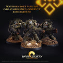 40mm Round Bases | Plain Black Plastic Bases for Wargames| Miniature Wargaming Bases - Only-Games