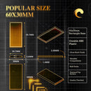 60x30mm Rectangle Bases for Tabletop Games | Premium Wargaming Cavalry Bases - Only-Games