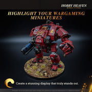 90mm Round Plain Plastic Bases - Only-Games