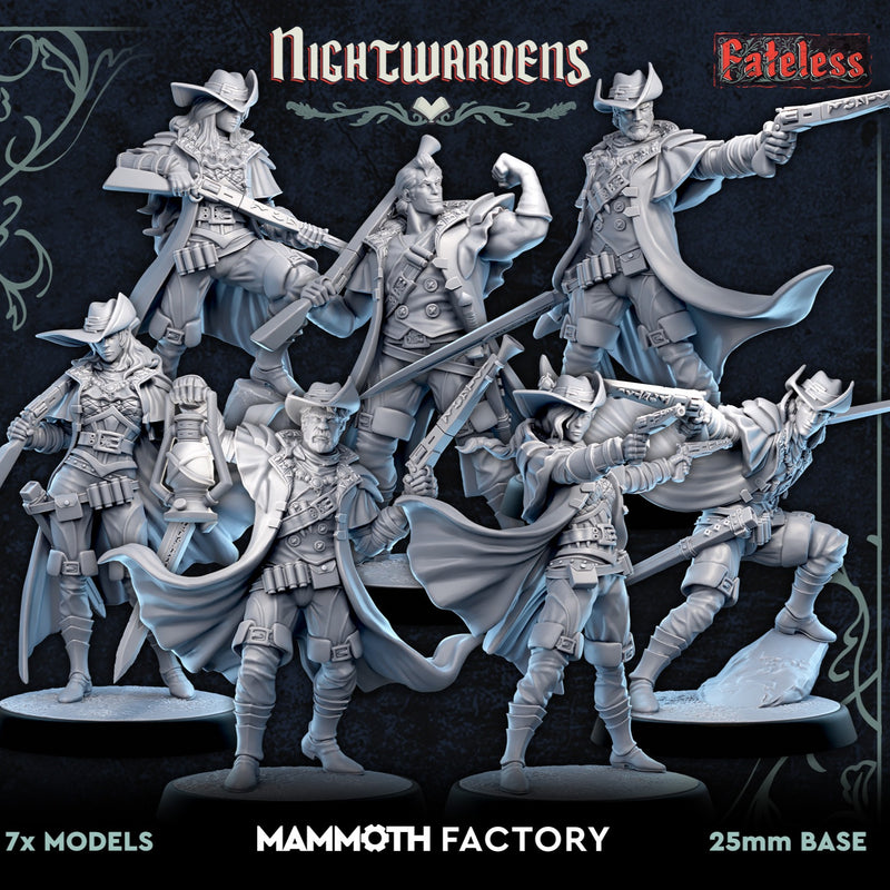 Stragovian Nightwardens warband (7 models) - Only-Games