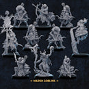 L7 - Marsh Goblins Warband (10 models) - Only-Games