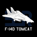 F-14D Tomcat (Loaded, Wings In) - Only-Games