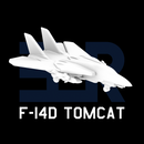 F-14D Tomcat (Loaded, Wings In) - Only-Games
