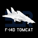 F-14D Tomcat (Loaded, Wings In) - Only-Games