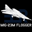 MiG-23M Flogger (Loaded, Wings In) - Only-Games