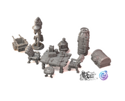 Laboratory Furniture - Insane Inventions - CastNPlay Wargaming D&D DnD - Only-Games