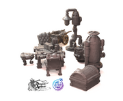 Laboratory Furniture - Insane Inventions - CastNPlay Wargaming D&D DnD - Only-Games