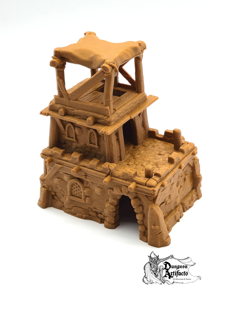 Large Desert House B - Empire of Scorching Sands - EC3D Wargaming Terrain D&D, DnD - Only-Games
