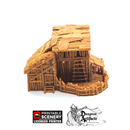 Large Shanty - King and Country - Printable Scenery Terrain Wargaming D&D DnD 10mm 15mm 20mm 25mm 28mm 32mm 40mm 54mm