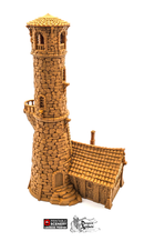 The Lighthouse - The Lost Islands Printable Scenery - Pirates, Wargaming Terrain, D&D, DnD