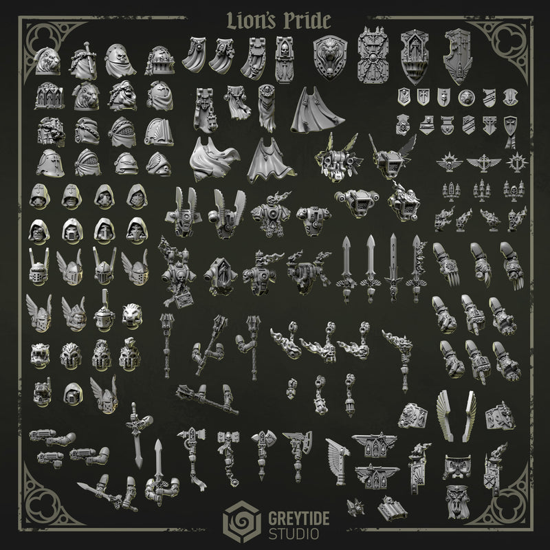 Lion´s Pride space warriors upgrade kit