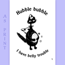 Hubble Bubble A5 Print