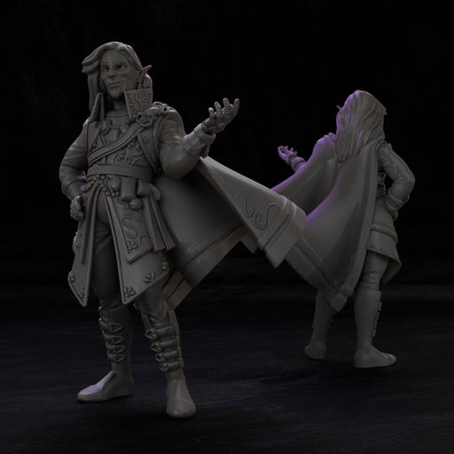 Lucius Virion-Elluin Elenasto - High Elf Sorcerer - Only-Games