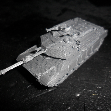 MG144-US01A M1A1 Abrams MBT - Only-Games