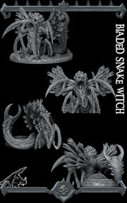 Bladed Snake Witch - Rocket Pig Wargaming D&D DnD - Only-Games