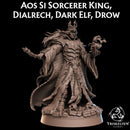 Aos Si Sorcerer King, Dialrech, Dark Elf, Drow