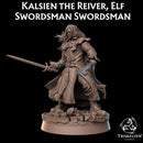 Kalsien the Reiver, Elf Swordsman