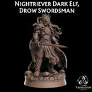 Nightriever Dark Elf, Drow Swordsman