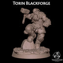 Torin Blackforge - Dwarf Hero with Warhammer