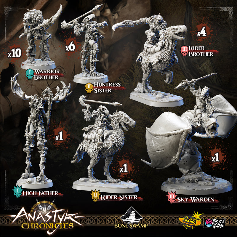ANASTYR CHRONICLES - SET Enemies  Minions & Elites - The Necromancer's Plague - Only-Games