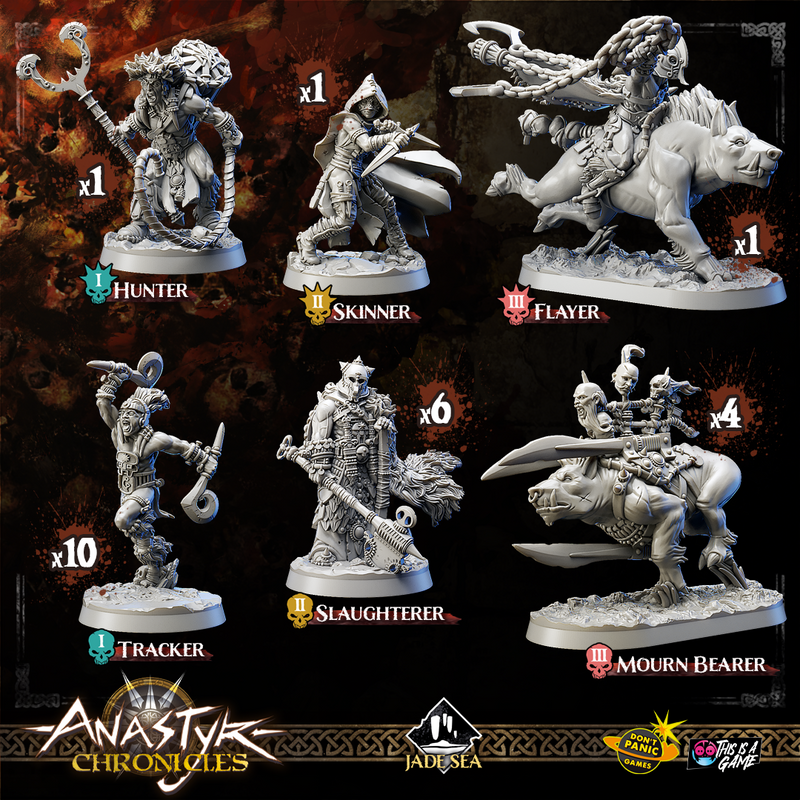 ANASTYR CHRONICLES - SET Enemies Minions & Elites - Rise of the Blood Witch - Only-Games
