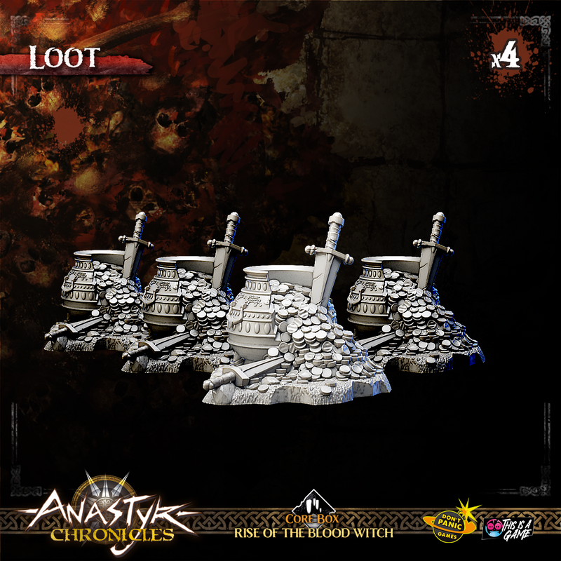 ANASTYR CHRONICLES - LOOT (x4) - Only-Games
