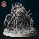 Vorrask the Flesh Abomination - Horror Boss STL Miniature