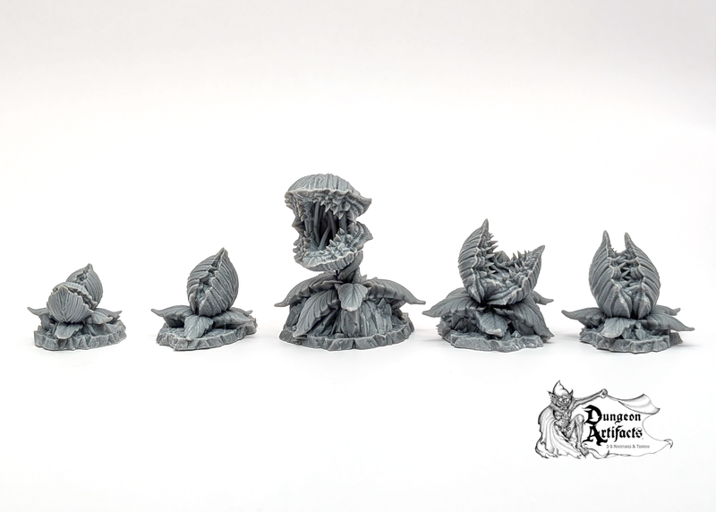 Massive Carnivorous Plants - Print Your Monsters - Wargaming D&D DnD - Only-Games