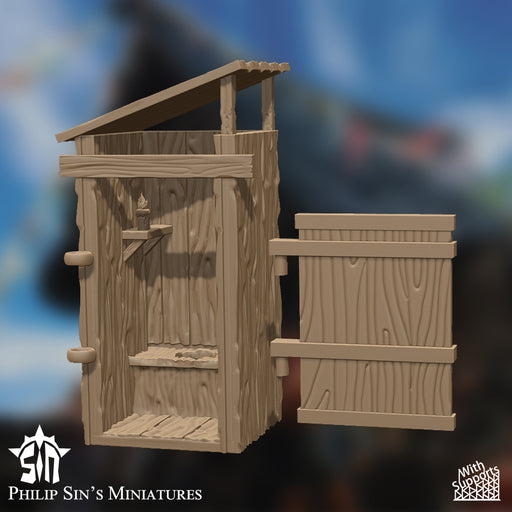 Medieval Outhouse - Only-Games