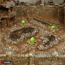Meteor Craters - Cities of Ramshackle and Ruin - Printable Scenery - Terrain, Wargaming, D&D, DnD